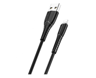 USAMS Kabel U35 lightning 2A Fast Charge 1m czarny SJ364USB01 - 1569013 - zdjęcie 2
